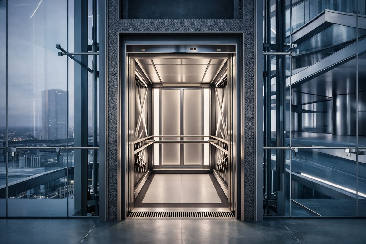 SQML Gearless Elevator Motor